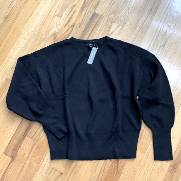 NWT J. Crew Balloon-sleeve Crewneck Sweater - Picture 4 of 8
